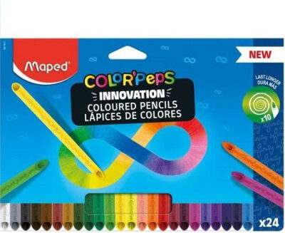 Maped Infinity Ξυλομπογιές Σετ 24 χρώματα