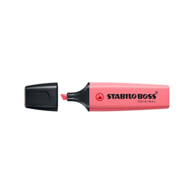 ΜΑΡΚΑΔΟΡΟΙ STABILO BOSS ΥΠΟΓΡΑΜΜΙΣΗΣ 70/150 PASTEL CHERRY PINK