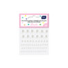 ΑΥΤΟΚΟΛΛΗΤΑ INTERDRUK 378255 PEARLS 62pcs