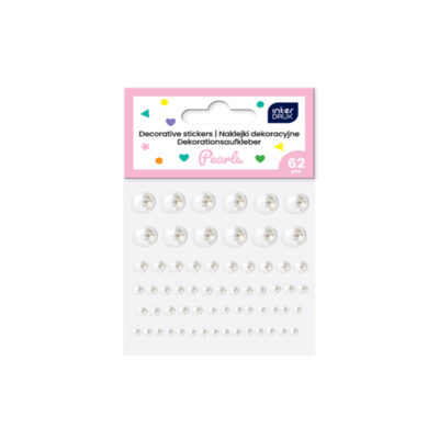 ΑΥΤΟΚΟΛΛΗΤΑ INTERDRUK 378255 PEARLS 62pcs