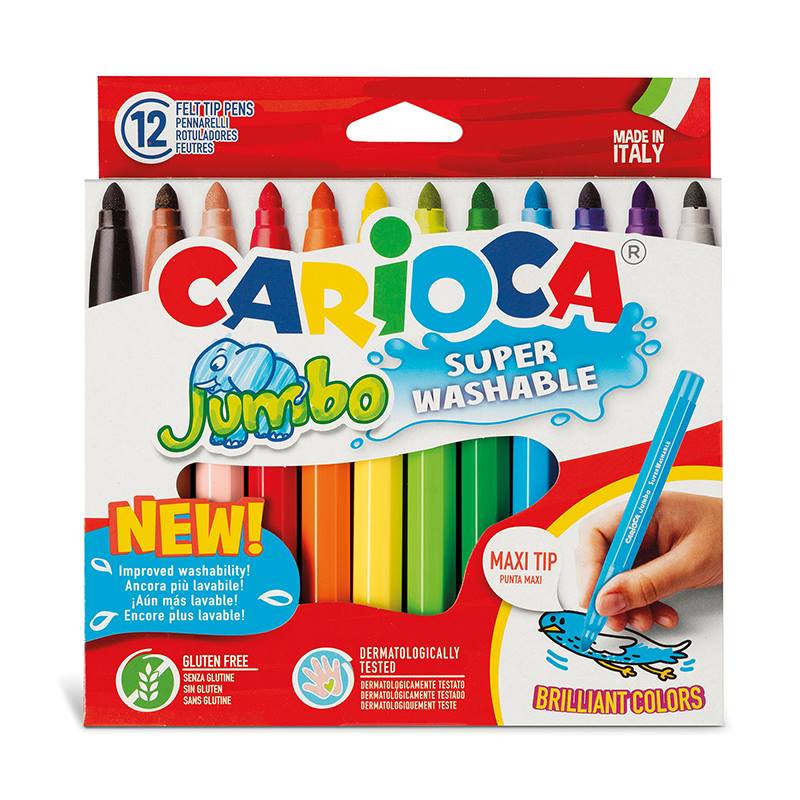 ΜΑΡΚΑΔΟΡΟΙ CARIOCA JUMBO /12