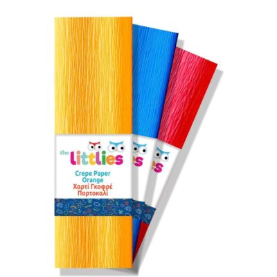 Χαρτί Γκοφρέ Χειροτεχνίας The littlies Ροζ 50x200 εκ.