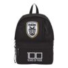 ΤΣΑΝΤΑ ΠΛΑΤΗΣ MUST TEAM MONOCHROME CLASSIC 32Χ19Χ42 2 ΚΕΝΤΡΙΚΕΣ ΘΗΚΕΣ ΜΑΥΡH ΜΕ ΓΚΡΙ PAOK 100