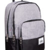 Outdoor Revolution Nautical Black Gray Melange Σχολική Τσάντα Πλάτης Γυμνασίου - Λυκείου Γκρι με Θήκη για Παγούρι 27lt