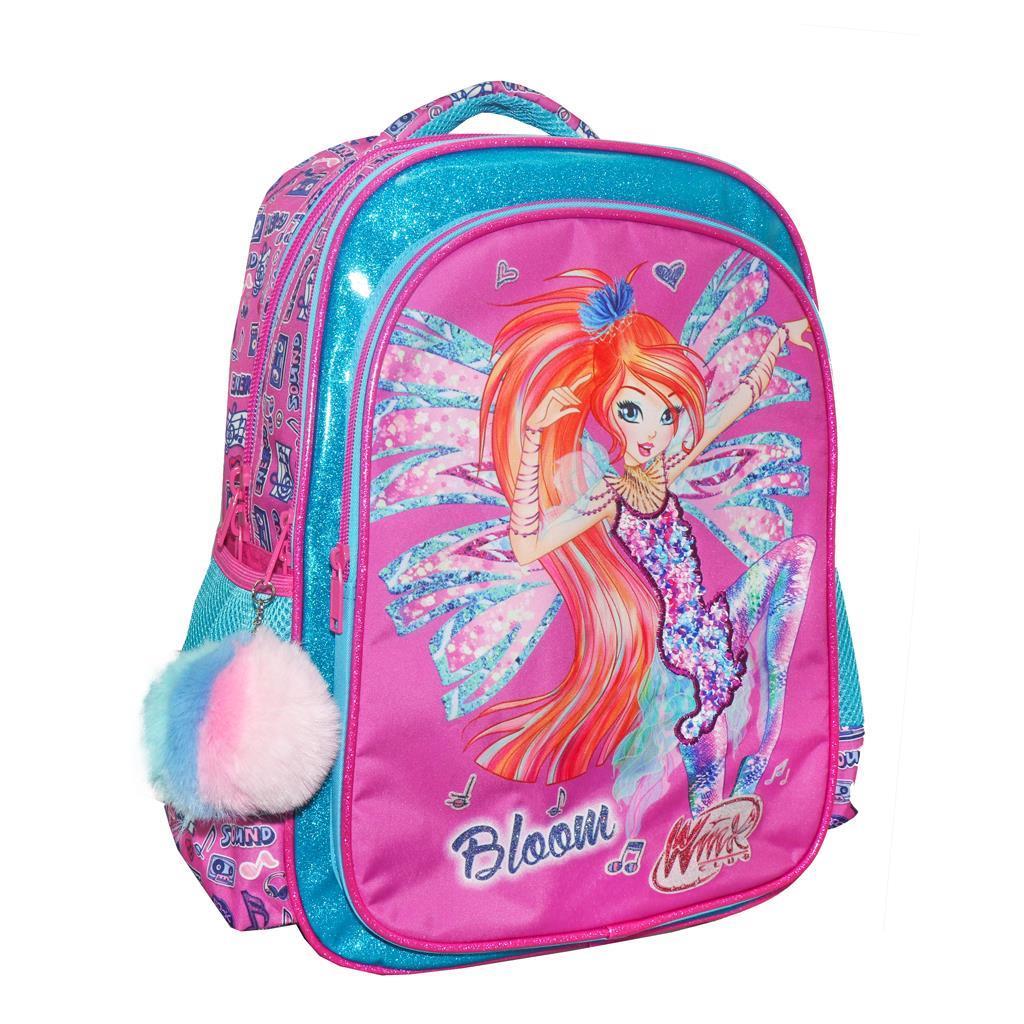 Τσάντα Πλάτης Δημοτικού Winx Bloom