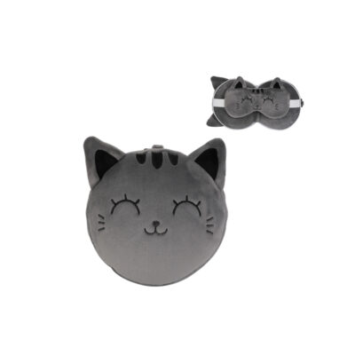 ΜΑΞΙΛΑΡΙ i-TOTAL XL2529 SLEEP MASK GREY CAT 9x16cm